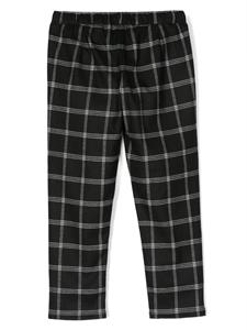 ilgufo Il Gufo Geruite broek - Zwart