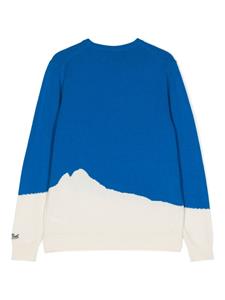 mc2saintbarthkids MC2 Saint Barth Kids Intarsia trui - Blauw