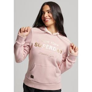 Superdry Kapuzensweatshirt "SU-LUXE METALLIC LOGO HOODIE"
