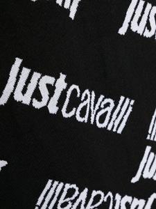 Just Cavalli Intarsia sjaal - Zwart