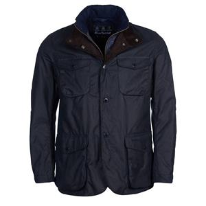 Barbour Heren Waxjas Ogston Navy