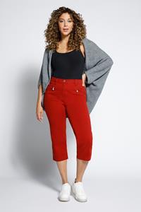 Grote Maten 7/8-jeans Mony, Dames, rood, 