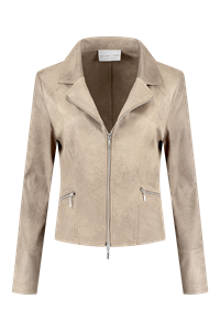 Helena Hart 7288 zipper biker sand