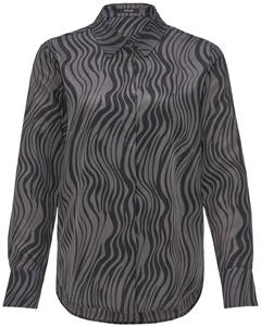 OPUS Blusenshirt Falkine glam graphite glaze
