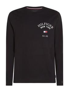Tommy Hilfiger Langarmshirt ARCH VARSITY LS TEE mit Tommy Hilfiger Print auf der Brust