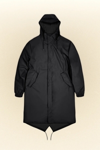 Rains 1814 fishtail parka black