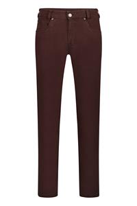 Gardeur  Bill-3 Modern Fit 5-Pocket Jeans Rood - 33/30 - Heren