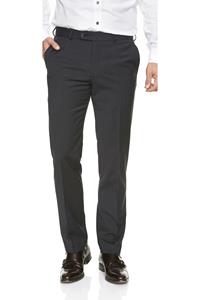 Gardeur  Nino Flat Front Regular Fit Pantalon Antraciet - 52 - Heren