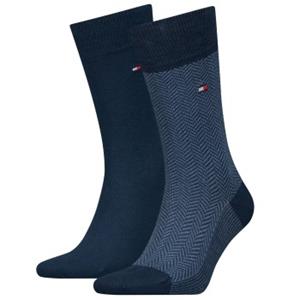 tommyhilfigerlegwear Tommy Hilfiger 2 stuks Men Herringbone Sock 