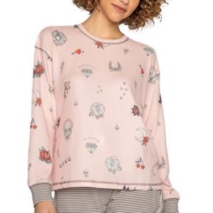 pjsalvage PJ Salvage Livin On The Edge Long Sleeve Shirt 