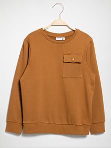 Name it Sweater in bruin voor jongens