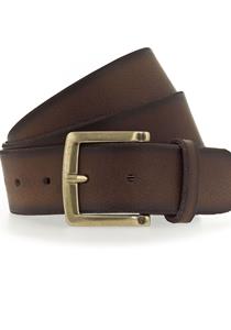 MUSTANG Leren riem versierd met grafische embossing, vintage-look