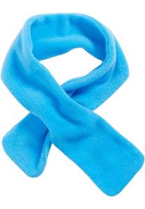 Playshoes fleece sjaal aquablauw