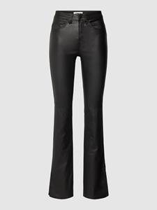 Only Flared cut broek in effen design, model 'FERN'