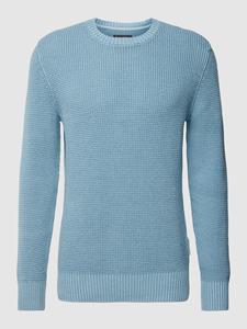 Marc O'Polo Gebreide pullover met labeldetail