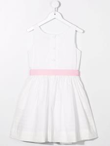 poloralphlaurenkids POLO RALPH LAUREN KIDS Jurk met ceintuur - Wit