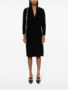 a.n.g.e.l.o.vintagecult A.N.G.E.L.O. Vintage Cult 1980s shiftjurk met vlakken - Zwart