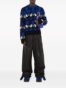 Burberry Trui van wolblend - Zwart