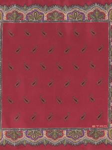 ETRO Zijden sjaal met paisley-print - Rood