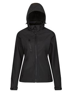 Regatta RG702 Womens Venturer 3-layer Printable Hooded Softshell Jacket