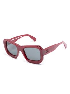 Off-White Verona square-frame sunglasses - Rood