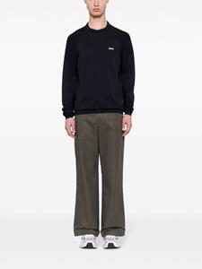 BOSS Sweater met ronde hals - Blauw
