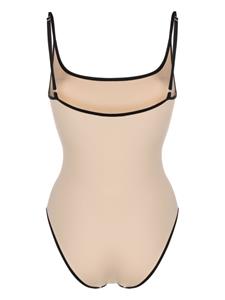 TOTEME Badpak met spagettibandjes - Beige