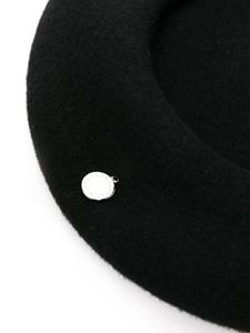 stellamccartney Stella McCartney Baret met logoplakkaat - Zwart