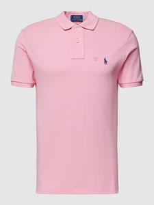 Polo ralph lauren Slim polo met korte mouwen, in katoen basic mesh