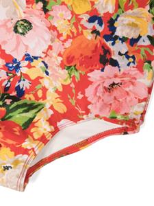 zimmermannkids ZIMMERMANN Kids Badpak met bloemenprint - Rood