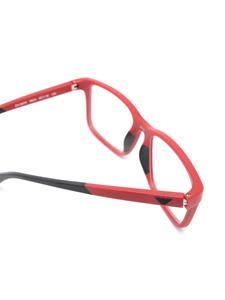 emporioarmani Emporio Armani Zonnebril met vierkant montuur - Rood