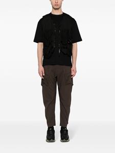 Spoonyard logo-appliqué tapered cargo trousers - Bruin