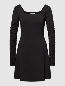 TOM TAILOR Denim Strickkleid dress with carree neckline