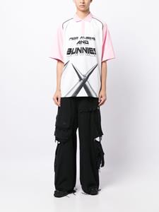 natashazinko Natasha Zinko Poloshirt met print - Wit