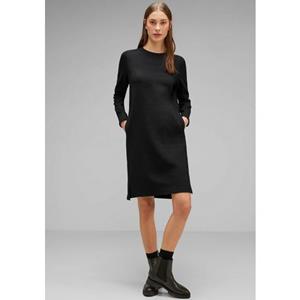 STREET ONE Sweatkleid, mit Seitenschlitzen
