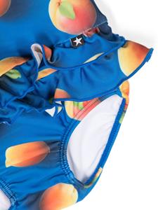 Molo Badpak met fruitprint - Blauw