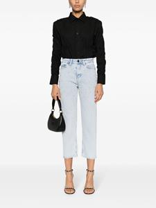 anaradu Ana Radu Jeans verfraaid met kristallen - Blauw