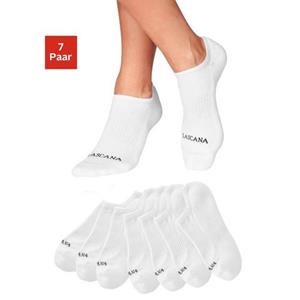 active by Lascana Sneakersokken met voetfrotté (set, 7 paar)
