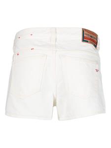 Diesel De-Yuba high-waisted denim shorts - Wit