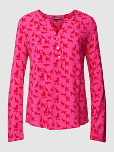 Montego Blouseshirt met all-over motief