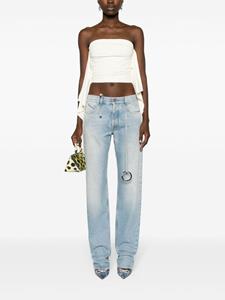 theattico The Attico Jeans met toelopende pijpen - Blauw