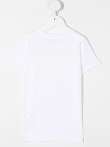 Moncler Enfant T-shirt met logoprint - Wit