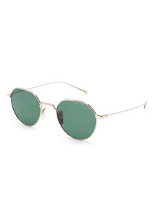 ditaeyewear Dita Eyewear Zonnebril met rond montuur - Goud