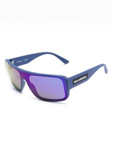karllagerfeld Karl Lagerfeld Zonnebril met rechthoekig montuur - Blauw