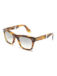 oliverpeoples Oliver Peoples Mister Brunello zonnebril met vierkant montuur - Bruin