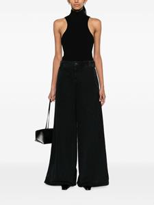 KHAITE Low waist jeans - Zwart