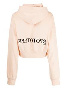 izzue Cropped hoodie - Oranje