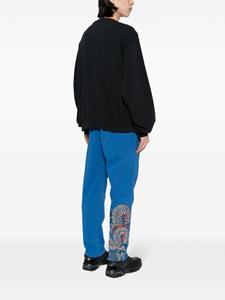 Maharishi T-shirt met print - Blauw