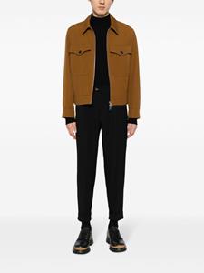 pttorino PT Torino Broek met geplooid detail - Zwart