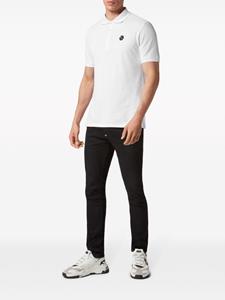 philippplein Philipp Plein Poloshirt met logoprint - Wit